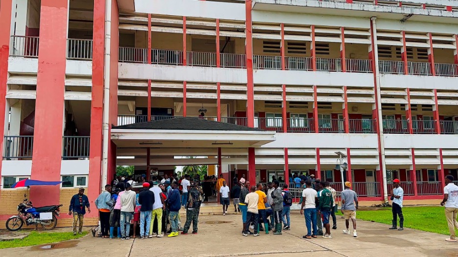 The Monrovia Vocational Training Center campus