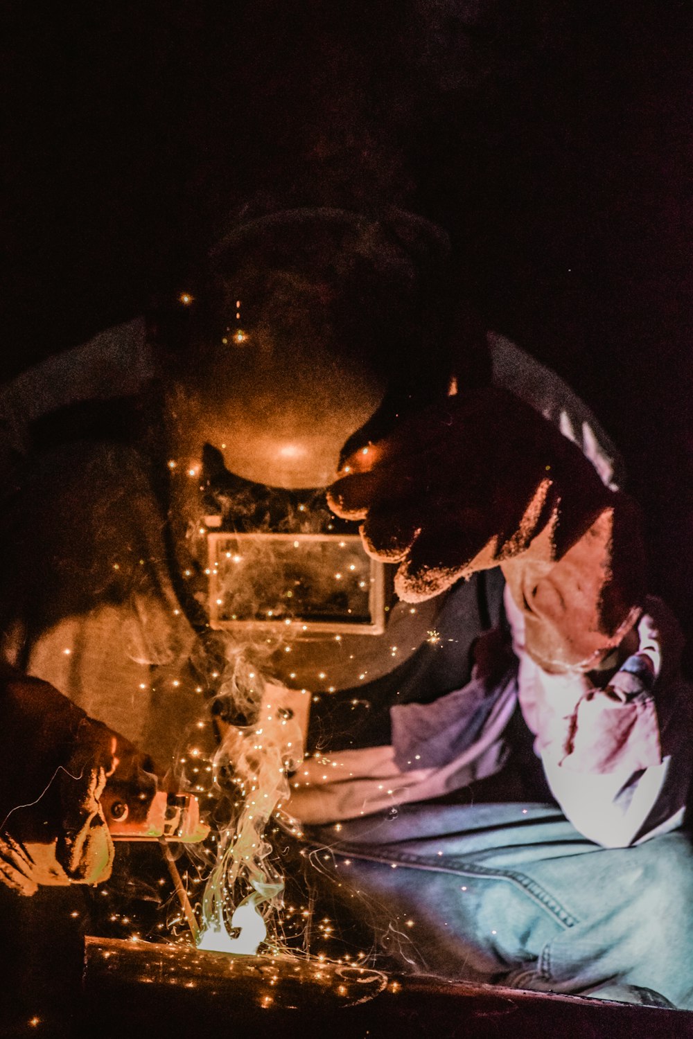 Welding practical session